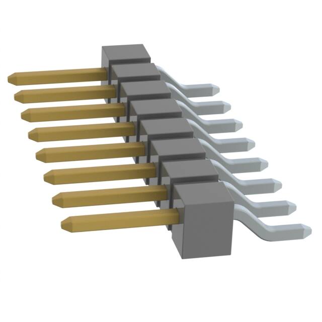 TSM-108-01-F-SH-K-TR CONN HEADER SMD R/A 8POS 2.54MM