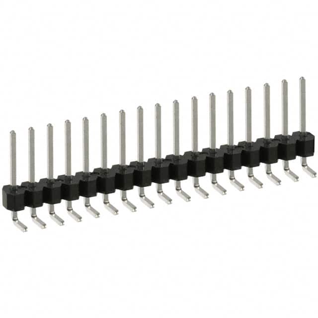 PEC17SGAN CONN HEADER R/A 17POS 2.54MM