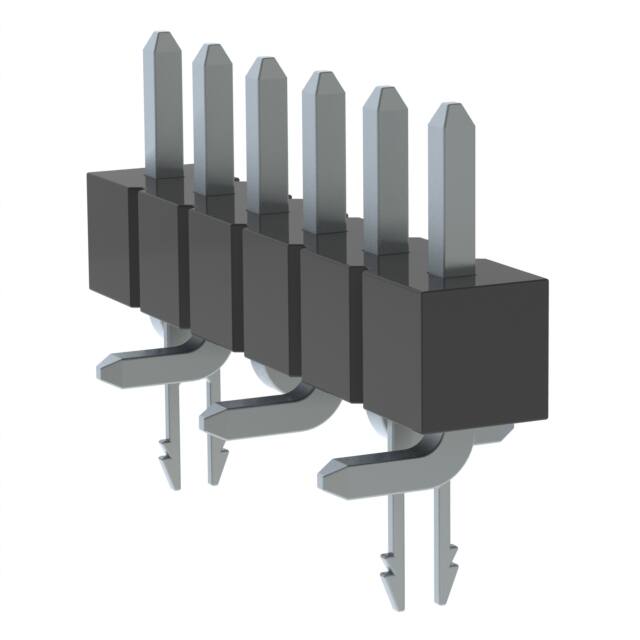 TSM-106-04-T-SV-LC CONN HEADER SMD 6POS 2.54MM