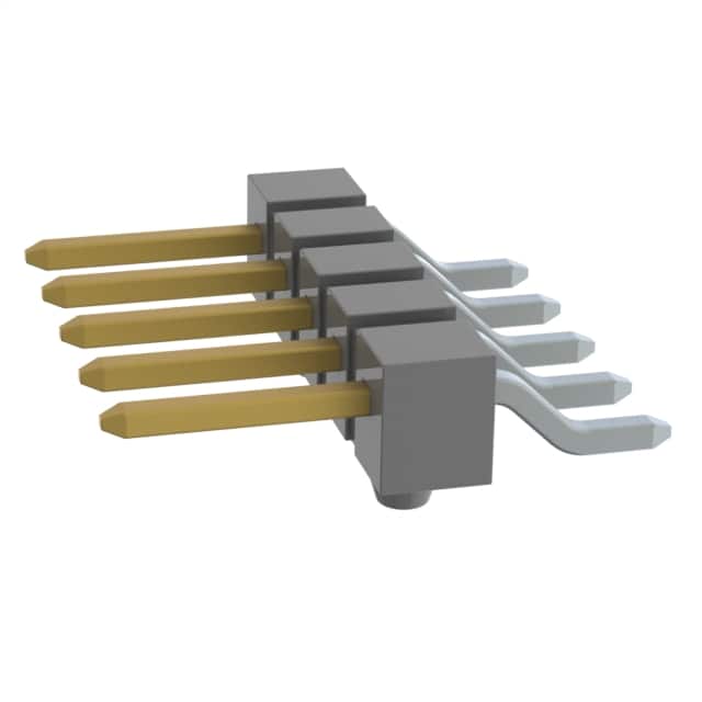 TSM-105-01-S-SH-A-K-TR CONN HEADER SMD R/A 5POS 2.54MM