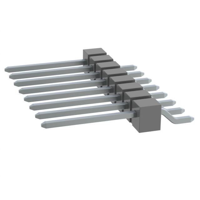 TSM-108-03-T-SH CONN HEADER SMD R/A 8POS 2.54MM
