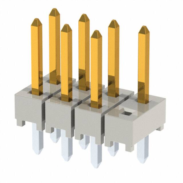 HTSW-104-07-L-D-002 CONN HEADER VERT 8POS 2.54MM