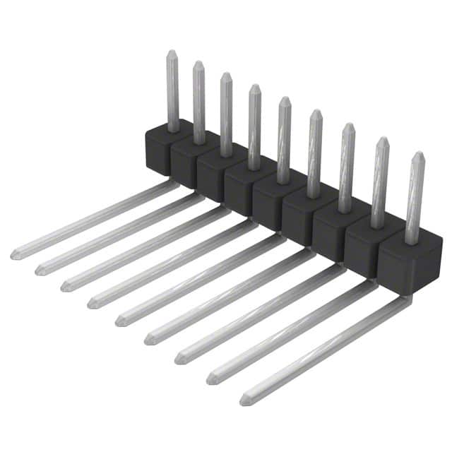 PEC09SBEN CONN HEADER R/A 9POS 2.54MM