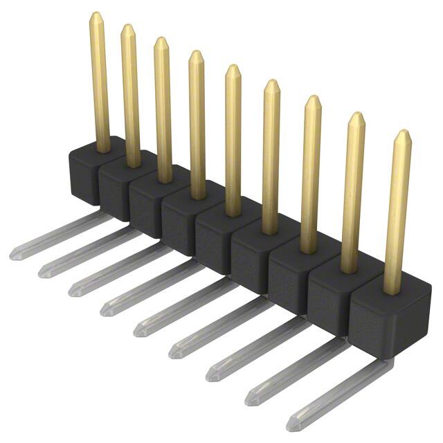 PBC09SGBN CONN HEADER R/A 9POS 2.54MM