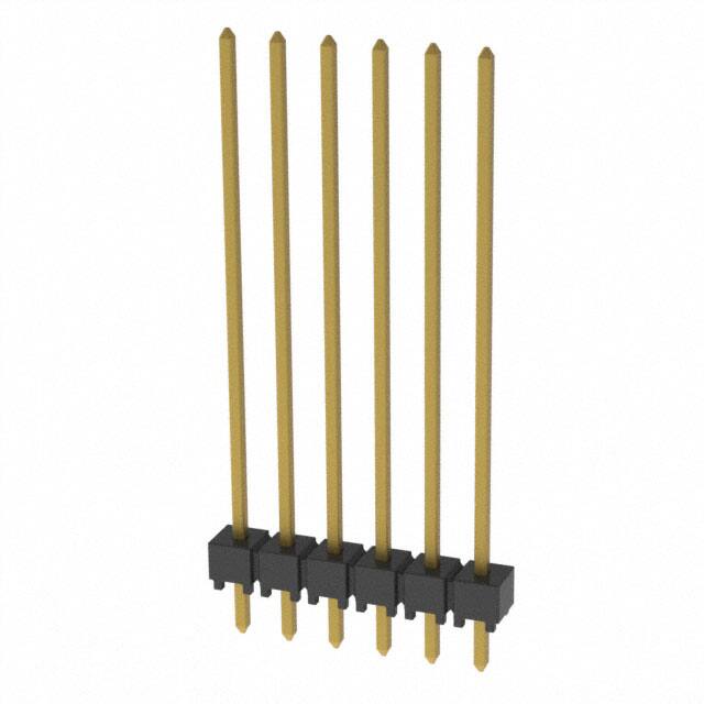 HTSW-106-20-G-S CONN HEADER VERT 6POS 2.54MM