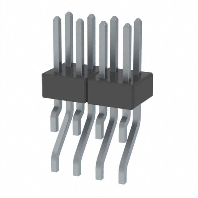 MMT-104-02-T-DH CONN HEADER SMD R/A 8POS 2MM