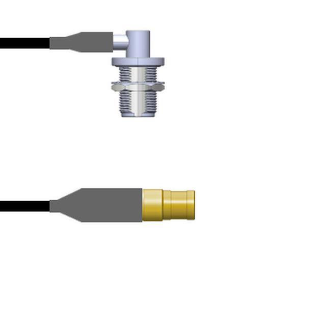 Q-1S03X0008018i CBL ASY SMB-N PLG TO JK RG58 18"