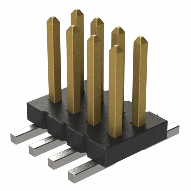 FTS-104-04-F-DV-TR CONN HEADER SMD 8POS 1.27MM