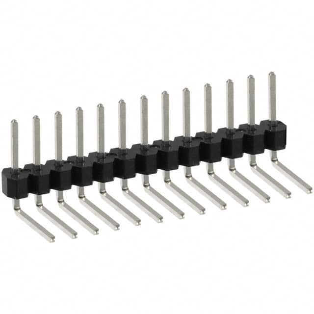PEC13SBCN CONN HEADER R/A 13POS 2.54MM