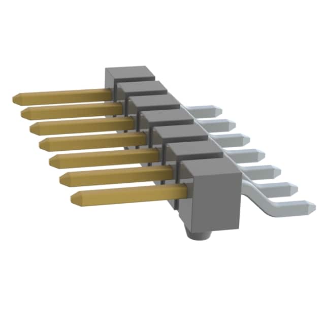 TSM-107-01-S-SH-A-TR CONN HEADER SMD R/A 7POS 2.54MM