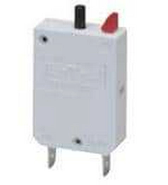 127-P10-H-KF-6A The E-T-A 127-P10-H-KF-6A is a single-pole thermal overcurrent circuit breaker. It features a push-to-reset actuator and is designed for panel mounting.