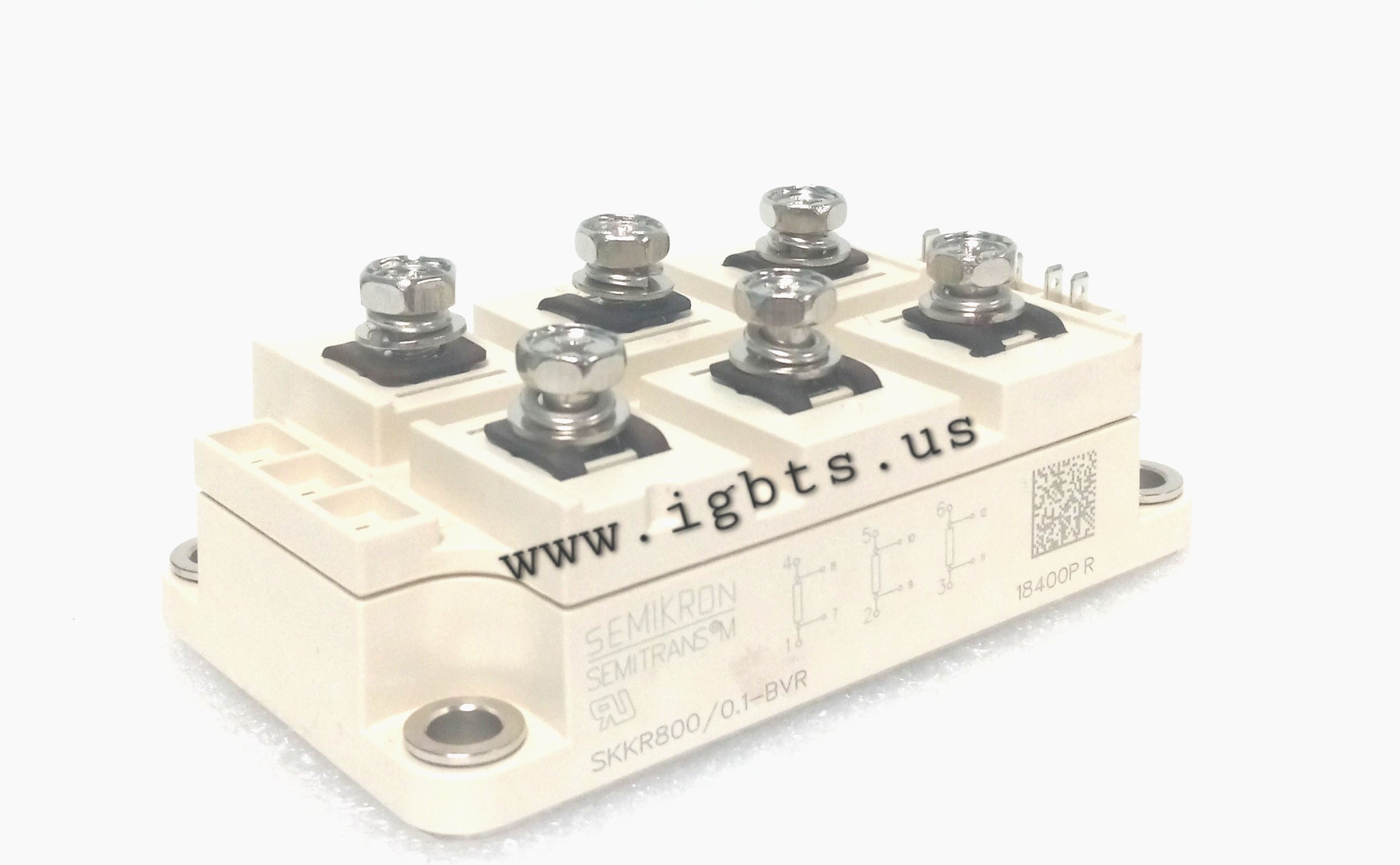 SKKR800/0.1-BVR The SEMIKRON SKKR800/0.1-BVR is a rectifier module. It features RoHS3 compliance and an MSL of 1.