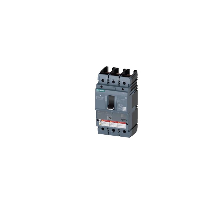 3VA6220-1MS31-0AA0 The Siemens 3VA6220-1MS31-0AA0 is a 3-pole circuit breaker from the 3VA SENTRON series. It features a 200A current rating and 800V insulation voltage.