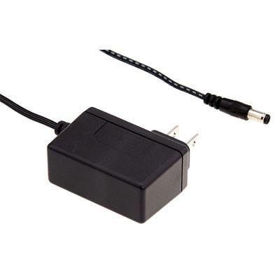 SGA12U48-P1J The Mean Well USA SGA12U48-P1J is a 12W AC/DC wall mount adapter providing 48V output. It features Level VI efficiency and operates from -20°C to 60°C.