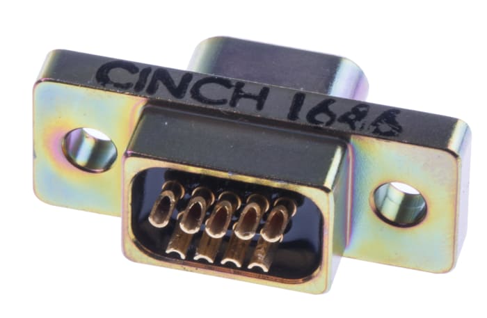 244-3746 The RS PRO 244-3746 is a 9-way, male D-Sub connector designed for panel mounting. It features a straight orientation and a solder termination type.