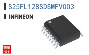 S25FL128SDSMFV003 The Cypress Semiconductor S25FL128SDSMFV003 is a 128Mbit NOR Flash memory device. It features a SPI/Quad I/O interface and operates at frequencies up to 80 MHz.