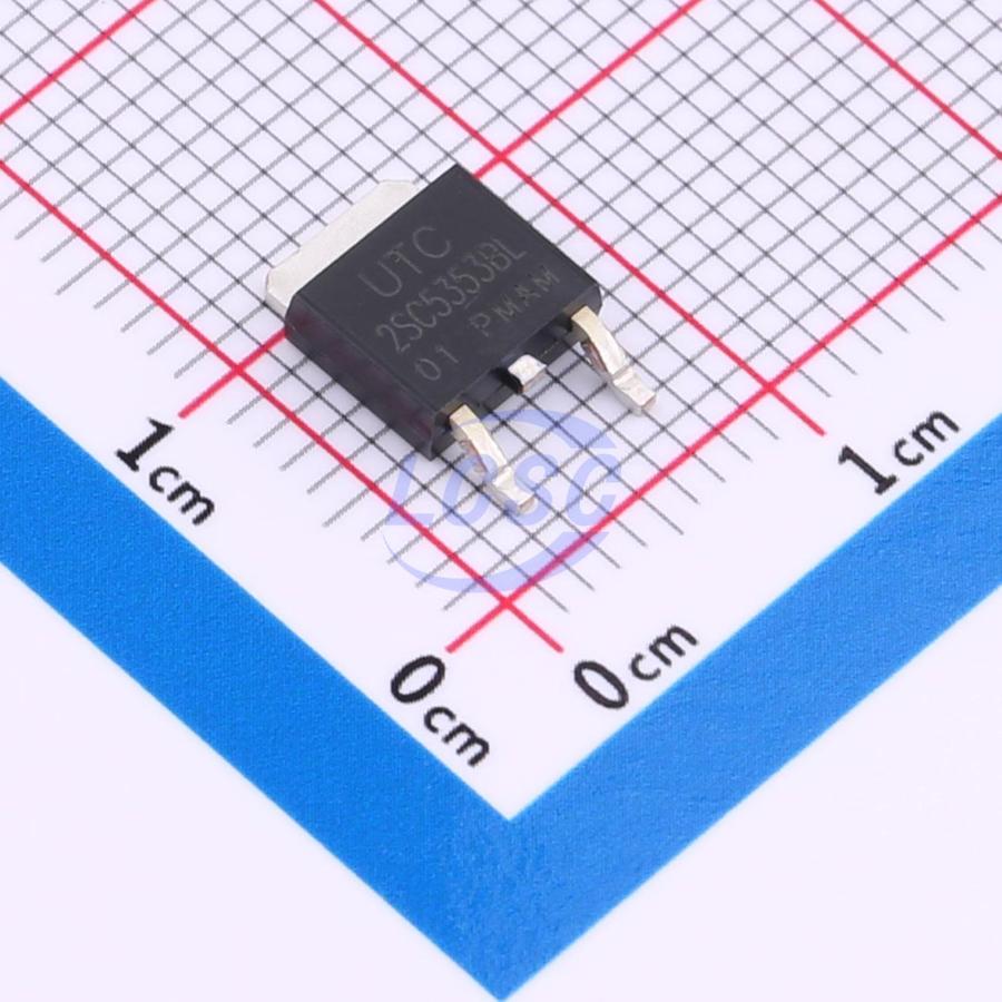 2SC5353BL-TN3-R The UTC 2SC5353BL-TN3-R is an NPN Silicon Transistor. It features RoHS3 compliance and an MSL of 1 Unlimited.