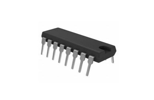 ULN2004A The ULN2004A is a high-voltage, high-current Darlington Array from Texas Instruments, featuring seven open collector Darlington pairs. It offers 500 mA output current per channel and includes integrated suppression diodes for inductive loads.