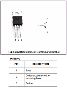 2SD1163A The SST 2SD1163A is an NPN power transistor in a TO-220 package. It features a collector-emitter voltage of 120V and a collector current of 7A.