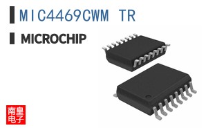 MIC4469CWM The Micrel Inc. MIC4469CWM is a quad low-side MOSFET driver. It features a 4.5V to 18V operating voltage and delivers 1.2A peak output current.