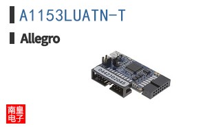 A1153LUATN-T The Allegro MicroSystems A1153LUATN-T is a Solid State Magnetic Sensor Unip. It features RoHS3 compliance and is packaged in a Gull Wing configuration.