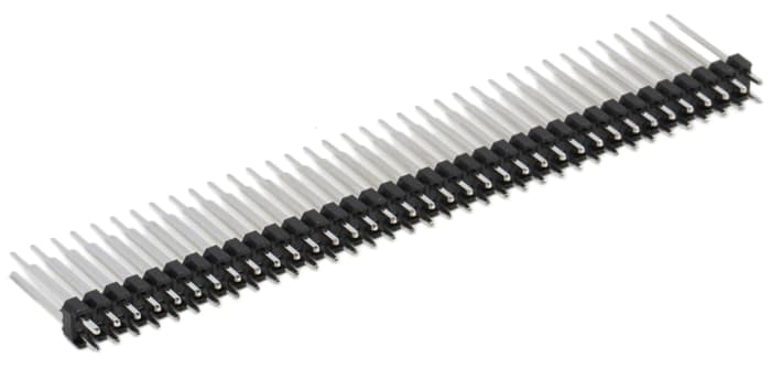 251-8418 The RS PRO 251-8418 is a straight through hole pin header with 72 contacts and a 2.54mm pitch. It is designed for reliable electrical connections in various applications.