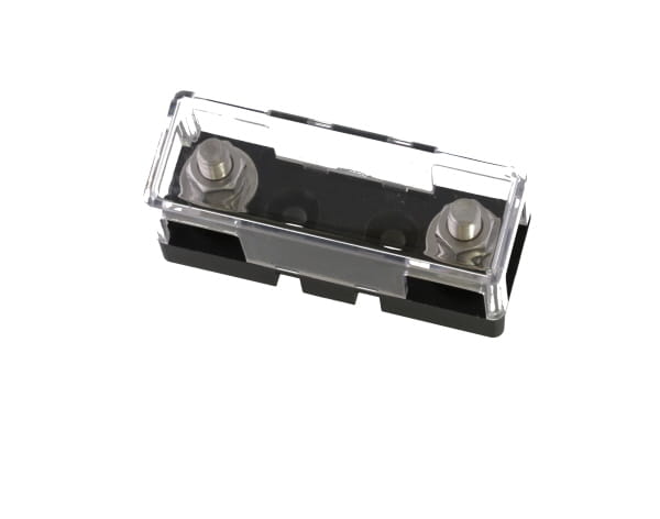 BLC-09 The OptiFuse BLC-09 is a fuse block designed for ANE/ANF limiter fuses, supporting heavy-duty loads. It offers a voltage rating of 500VDC/VAC and a maximum current rating of up to 500A.