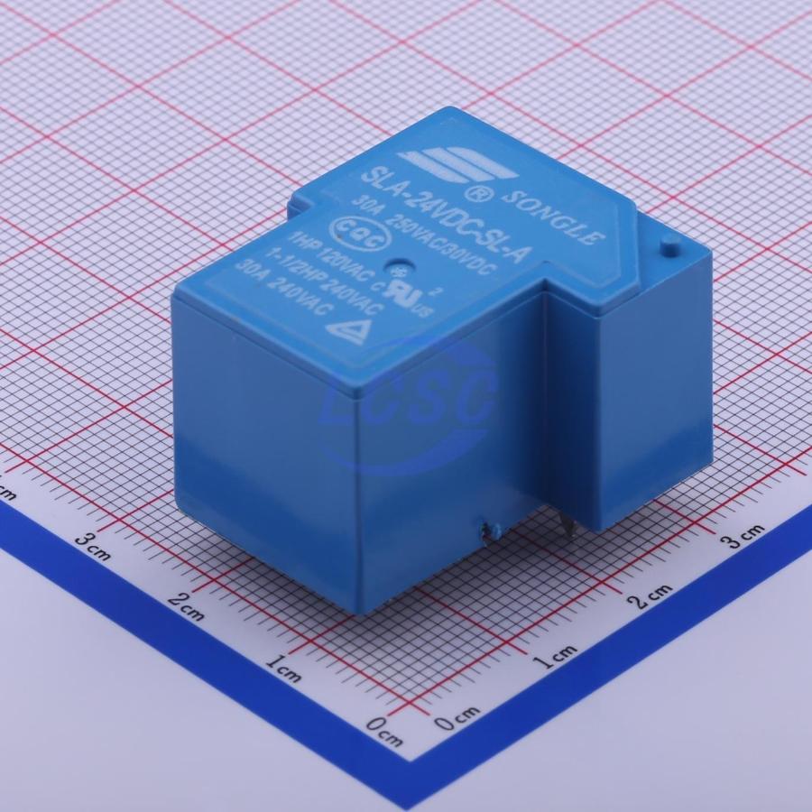 SLA-24VDC-SL-A The SLA-24VDC-SL-A is a power relay from Ningbo Songle Relay Co Ltd. It features RoHS3 compliance and MSL 1 rating.