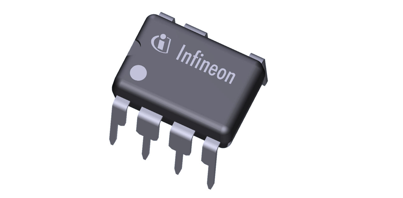 ICE3AR2280JZ The Infineon ICE3AR2280JZ is an Off-Line SMPS Current Mode Controller with an integrated 800V CoolMOS and startup cell. It operates within an 85-265 VAC input voltage range.