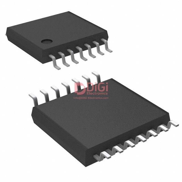 74VHC14FT The Toshiba Semiconductor 74VHC14FT is a 6-channel inverter IC with Schmitt Trigger functionality. It operates within a 2V to 5.5V supply voltage range.