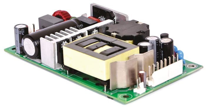 LFWLP350-1003 The EOS Power LFWLP350-1003 is a 350W AC/DC converter with a 24V output. It features a universal input voltage range and chassis mount.