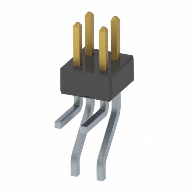 MMT-102-01-F-MT CONN HEADER SMD R/A 4POS 2MM