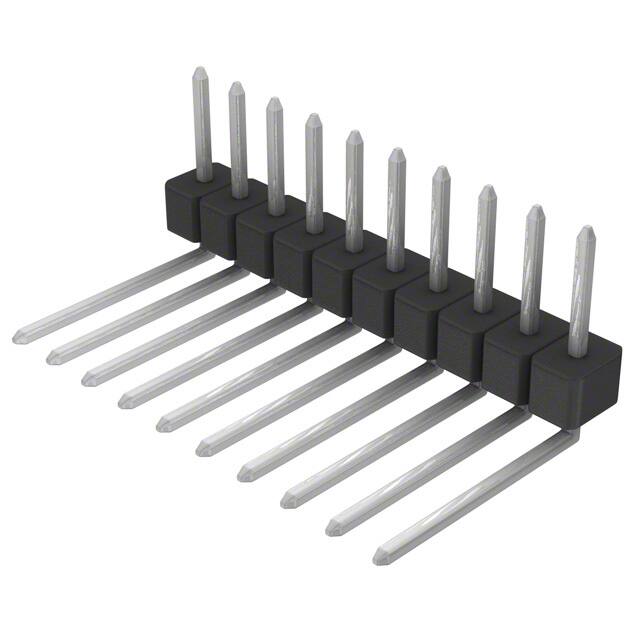 PEC10SBDN CONN HEADER R/A 10POS 2.54MM