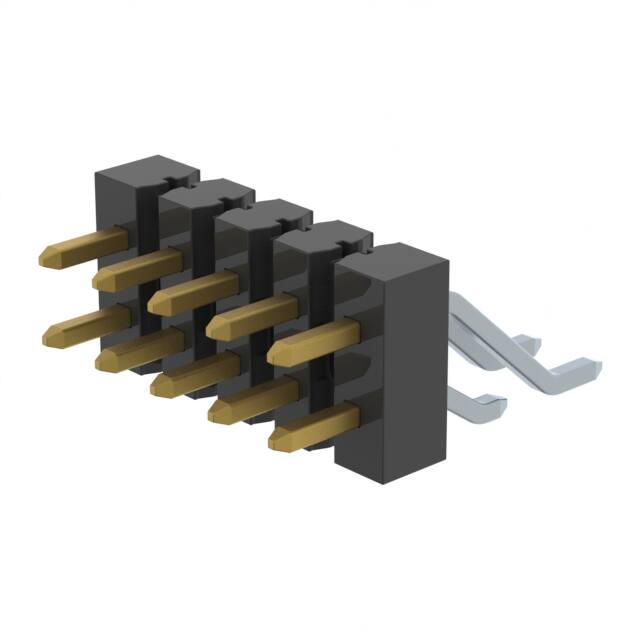 TSM-105-04-F-DH CONN HEADER SMD R/A 10POS 2.54MM
