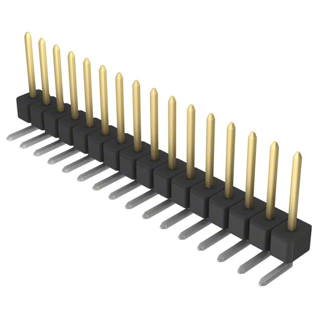 PBC16SGAN CONN HEADER R/A 16POS 2.54MM