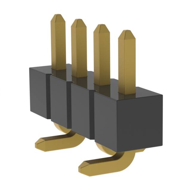 TSM-104-04-H-SV CONN HEADER SMD 4POS 2.54MM