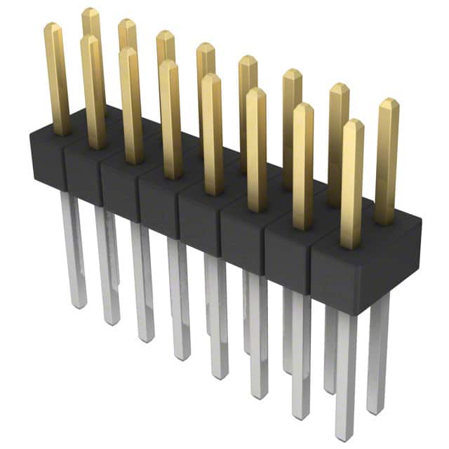 PBC08DACN CONN HEADER VERT 16POS 2.54MM