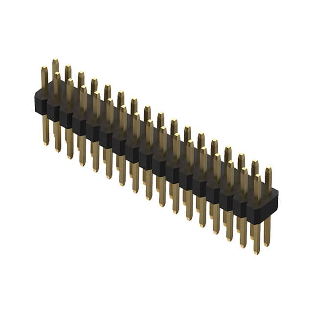BC035-34-A-0380-0300-L-G 34W, 1.0MM PITCH PIN HDR, DIL, T