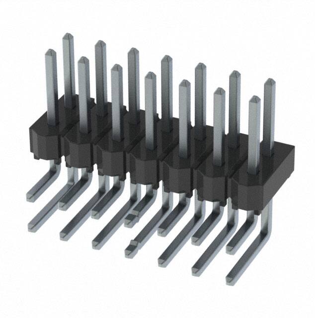 HTSW-107-08-T-D-LA CONN HEADER R/A 14POS 2.54MM