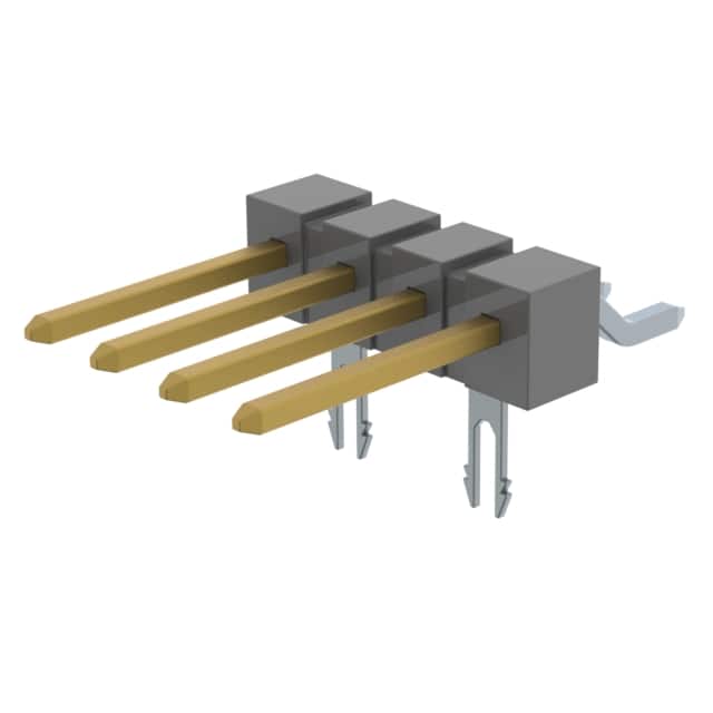 TSM-104-02-L-SH-LC-TR CONN HEADER SMD R/A 4POS 2.54MM