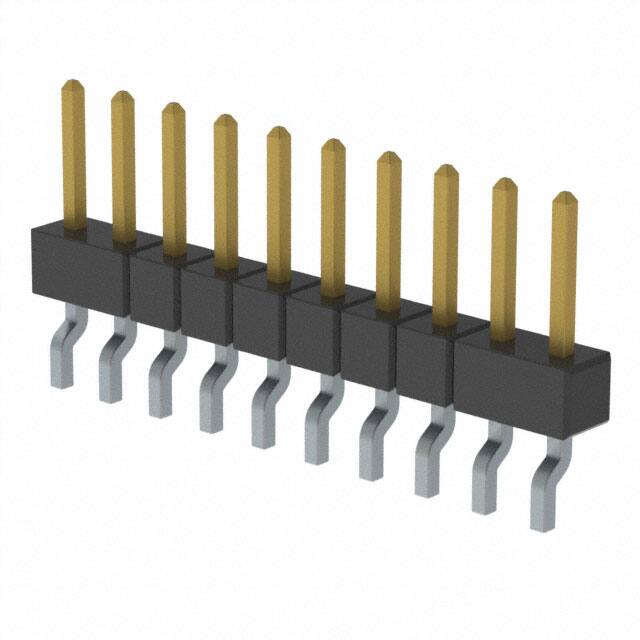 MMT-110-02-SM-SH CONN HEADER SMD R/A 10POS 2MM
