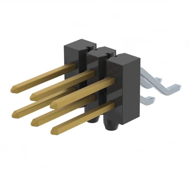 TSM-103-02-L-DH-A-K-TR CONN HEADER SMD R/A 6POS 2.54MM