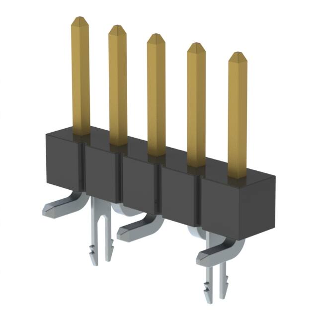 TSM-105-01-L-SV-LC-P-TR CONN HEADER SMD 5POS 2.54MM