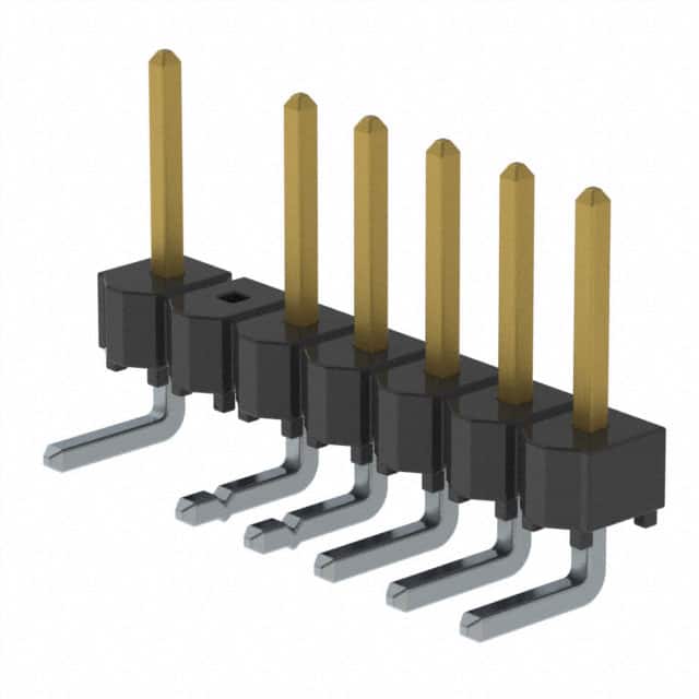 HTSW-107-08-L-S-LA-006 CONN HEADER R/A 7POS 2.54MM