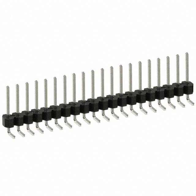 PEC20SGAN CONN HEADER R/A 20POS 2.54MM