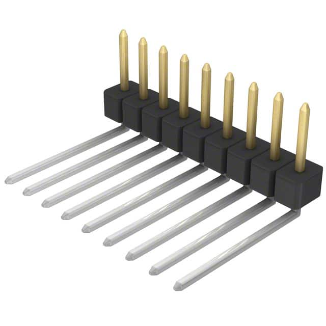 PBC09SBEN CONN HEADER R/A 9POS 2.54MM