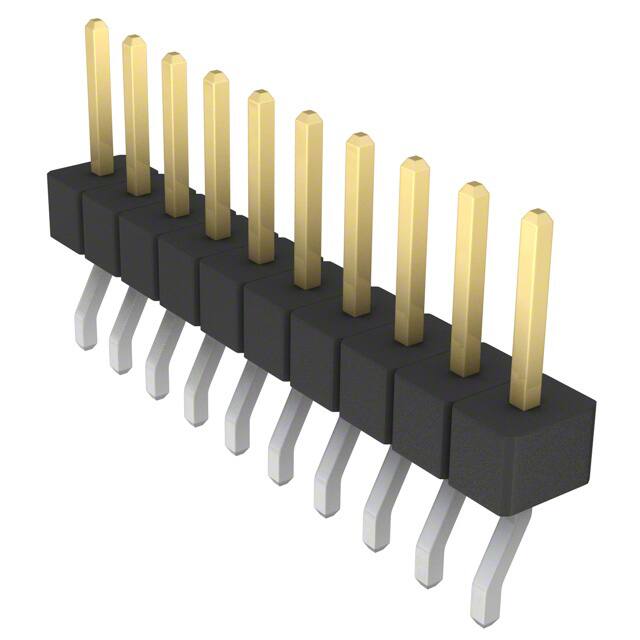 GBC10SBSN-M89 CONN HEADER SMD R/A 10POS 2.54MM