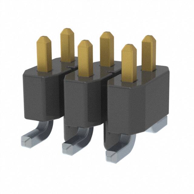 TSM-103-05-F-DV-A CONN HEADER SMD 6POS 2.54MM