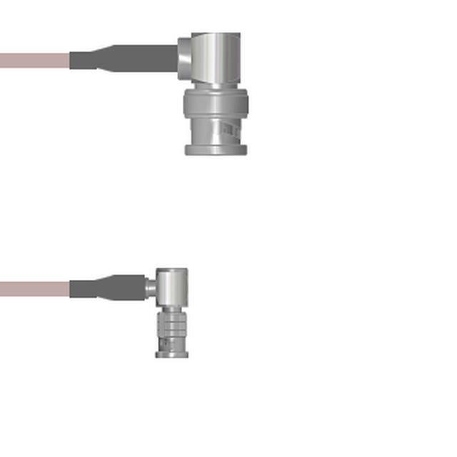 Q-0D05G0005002M CBL ASSY BNC-HD-BNC PLG RG316 2M