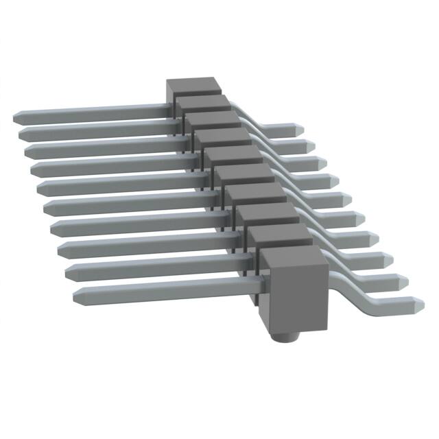 TSM-110-02-TM-SH-A CONN HEADER SMD R/A 10POS 2.54MM